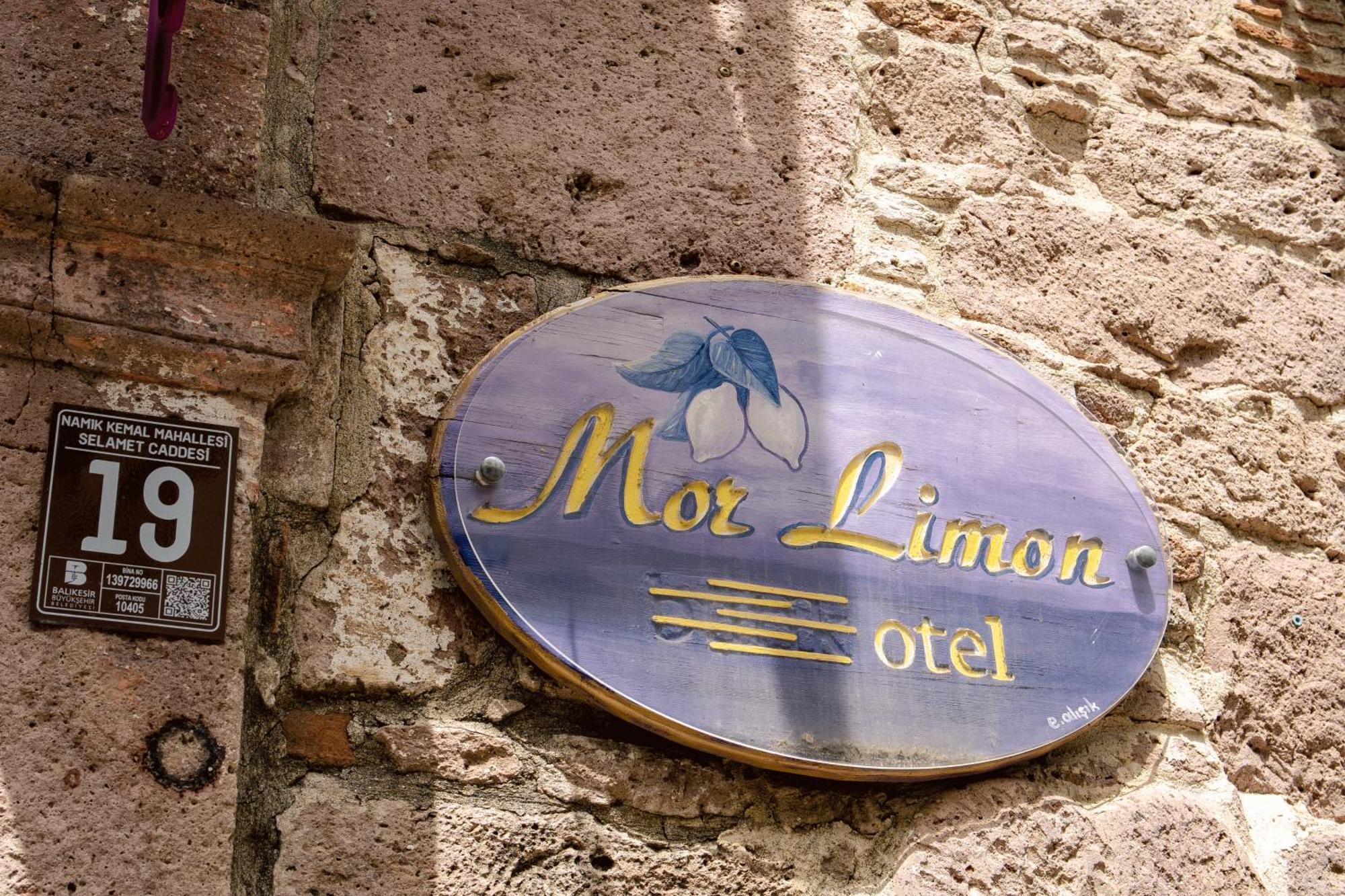 Cunda Mor Limon Otel Ayvalik Luaran gambar