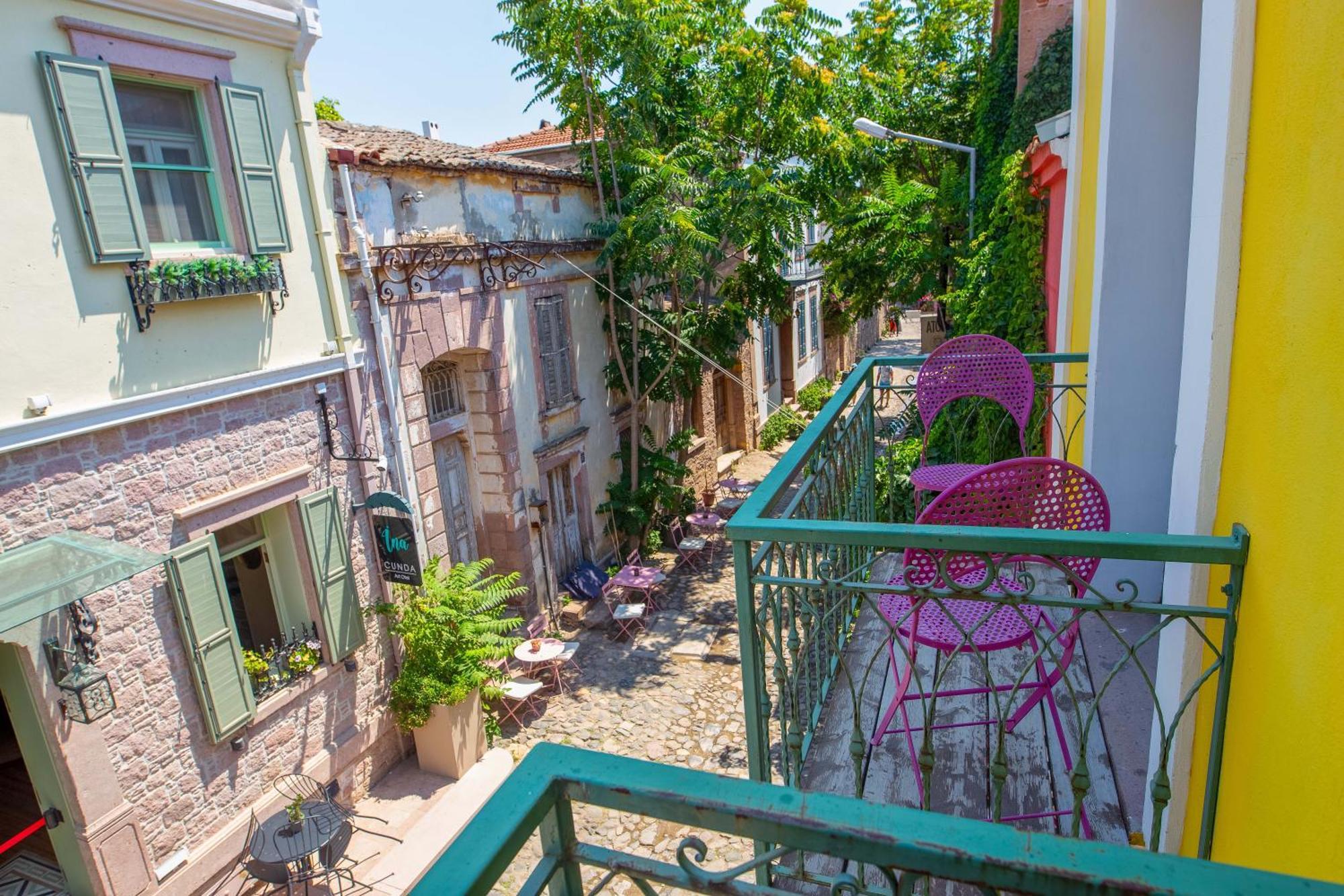 Cunda Mor Limon Otel Ayvalik Luaran gambar